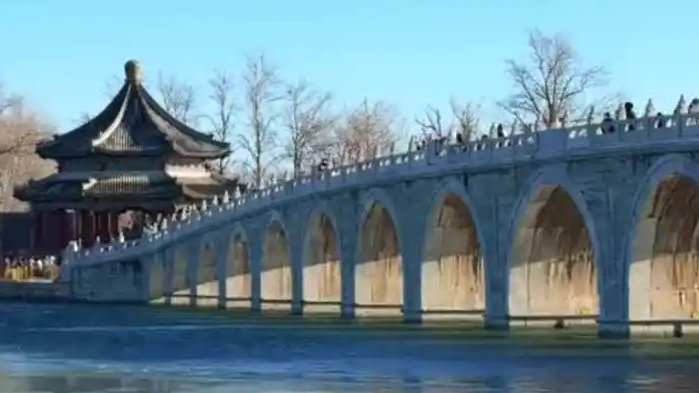 冬至限定奇观！颐和园十七孔桥“金光穿洞”，为何年年刷屏？